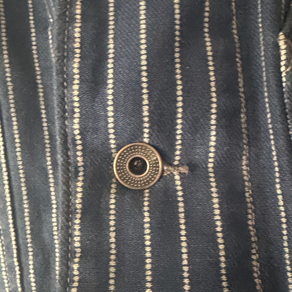 Ralph Lauren Double RL Navy Pinstripe Jacket - Picture 4 of 6